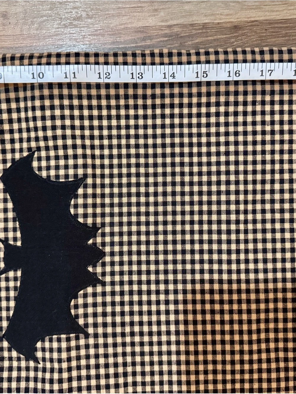 Bat drawstring pillowcase style trick or treat bag